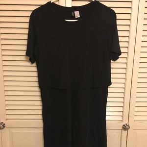 Knee-length Layered Dress