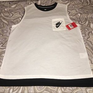 Brand New w/ tags! Nike Muscle Tank with pocket.