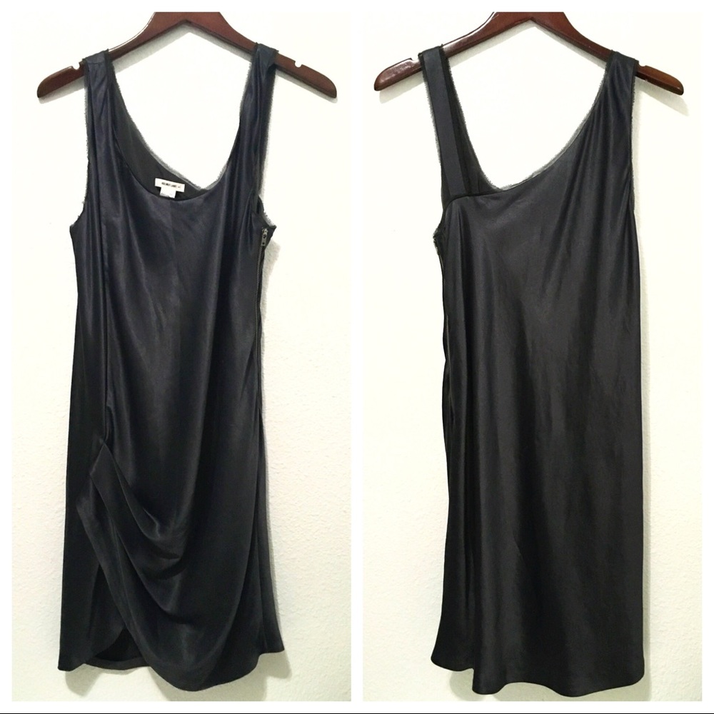 Helmut Lang Wrinkled Satin V2 Dress - Picture 2 of 3