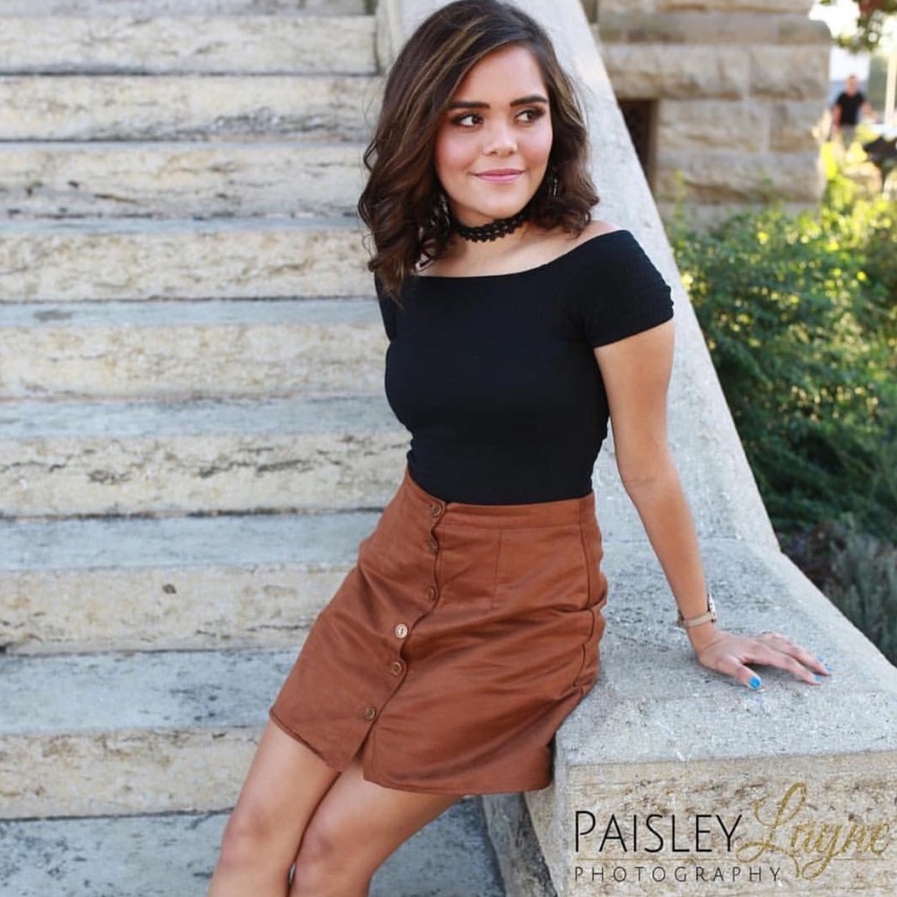 Button up skirt