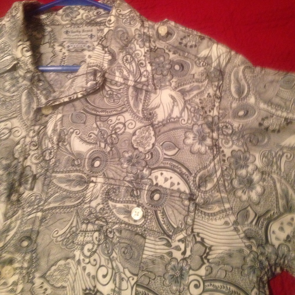 Men's Lucky Brand Button down dress shirt