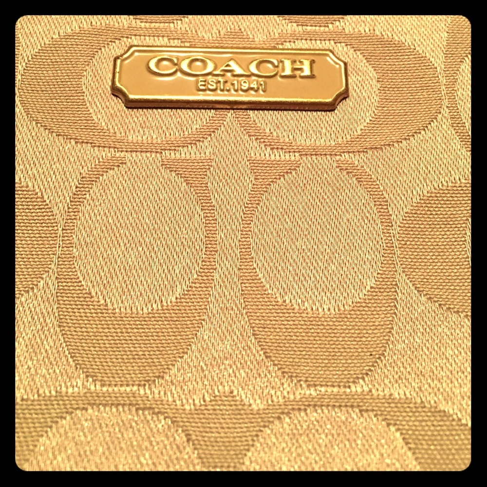 Coach mini pouch