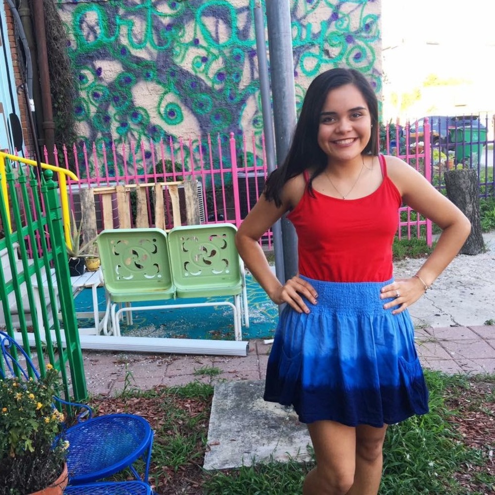 Tie dye skirt