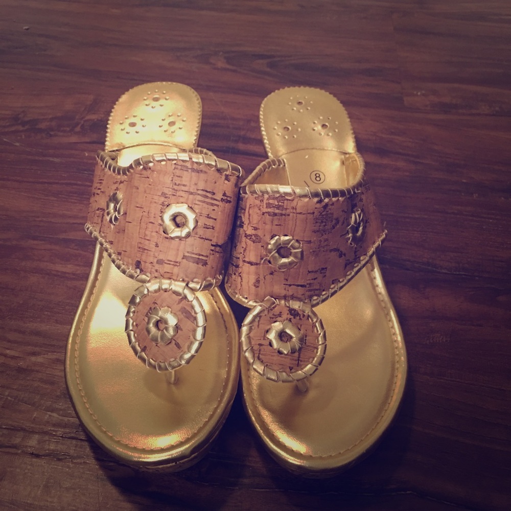 Jack Roger inspired wedges size 8