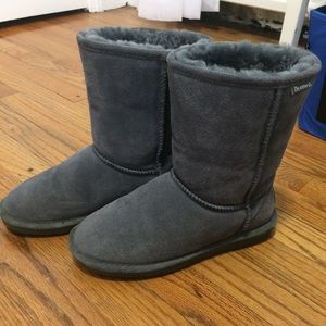 Grey Bearpaw Boots