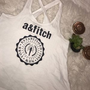 Shirt with crossed back