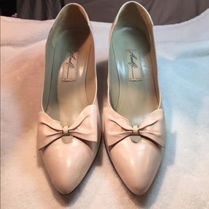 Amalfi leather pumps