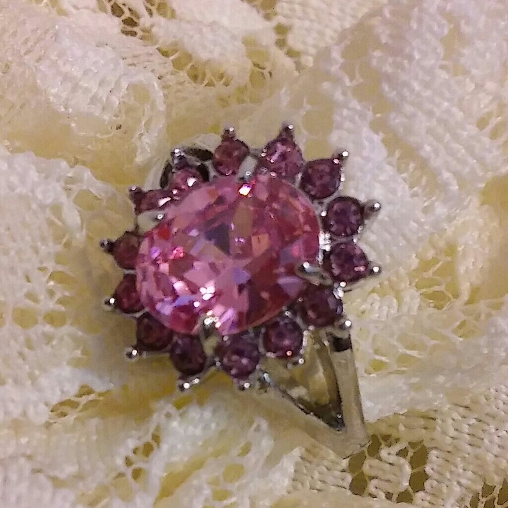 Pink Saphire ring