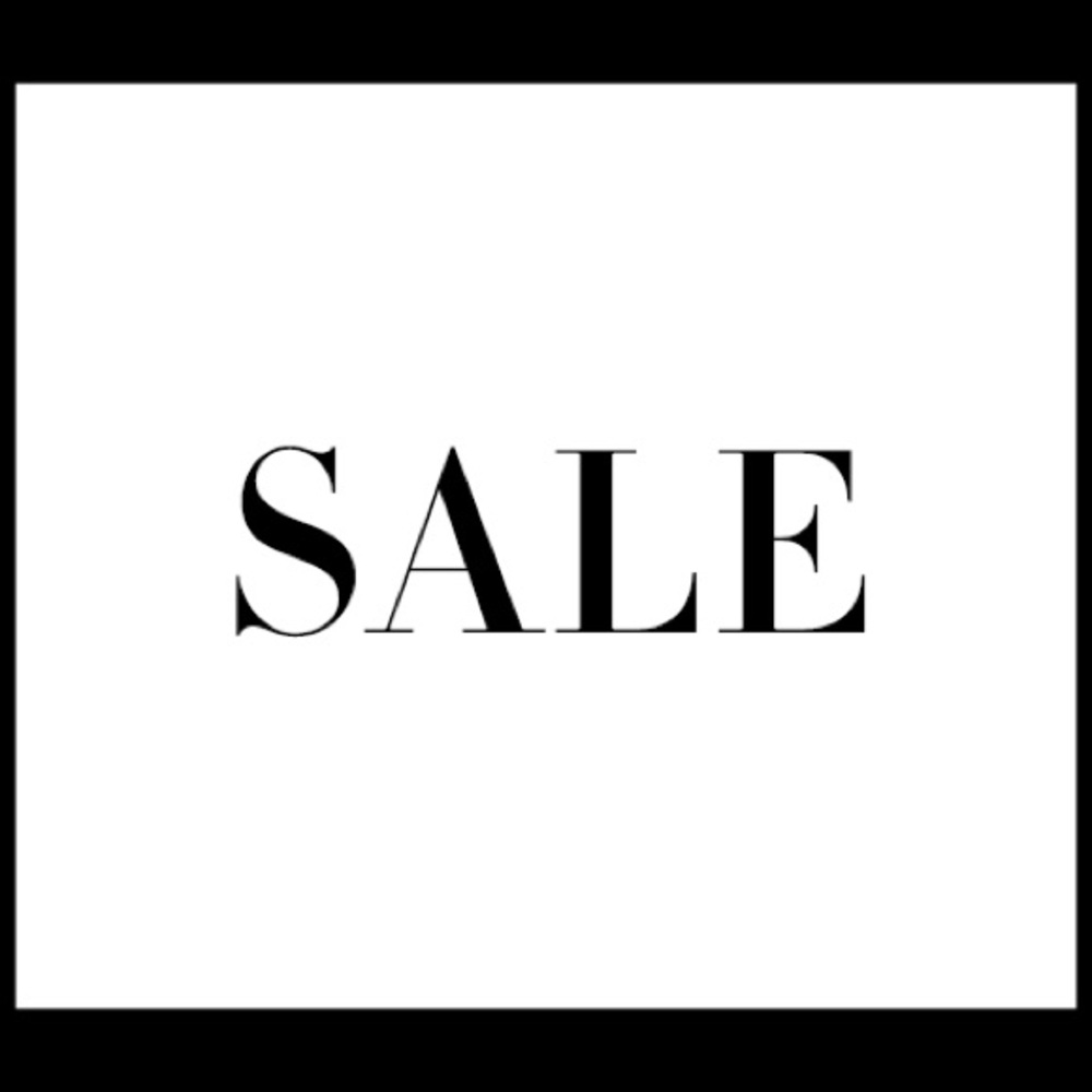 SALE ON ALL ITEMS, message me for a new price!!!