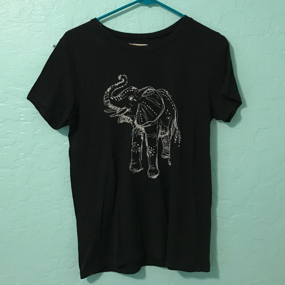 Boho elephant top