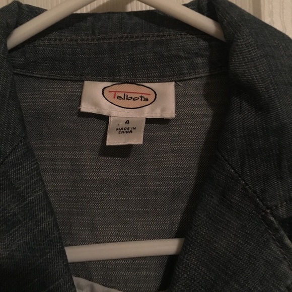 Talbots Denim Jacket - Picture 3 of 4