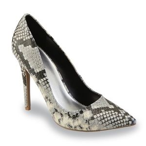 Snake Skin Pumps