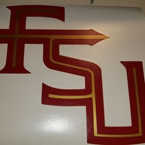 Florida State Seminoles Car Decal 10"x10"