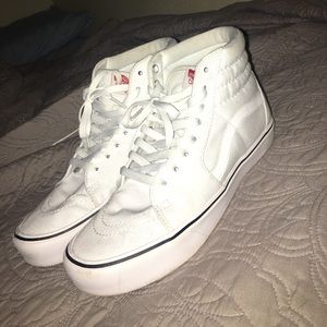 Vans Sk8 Hi Lite White