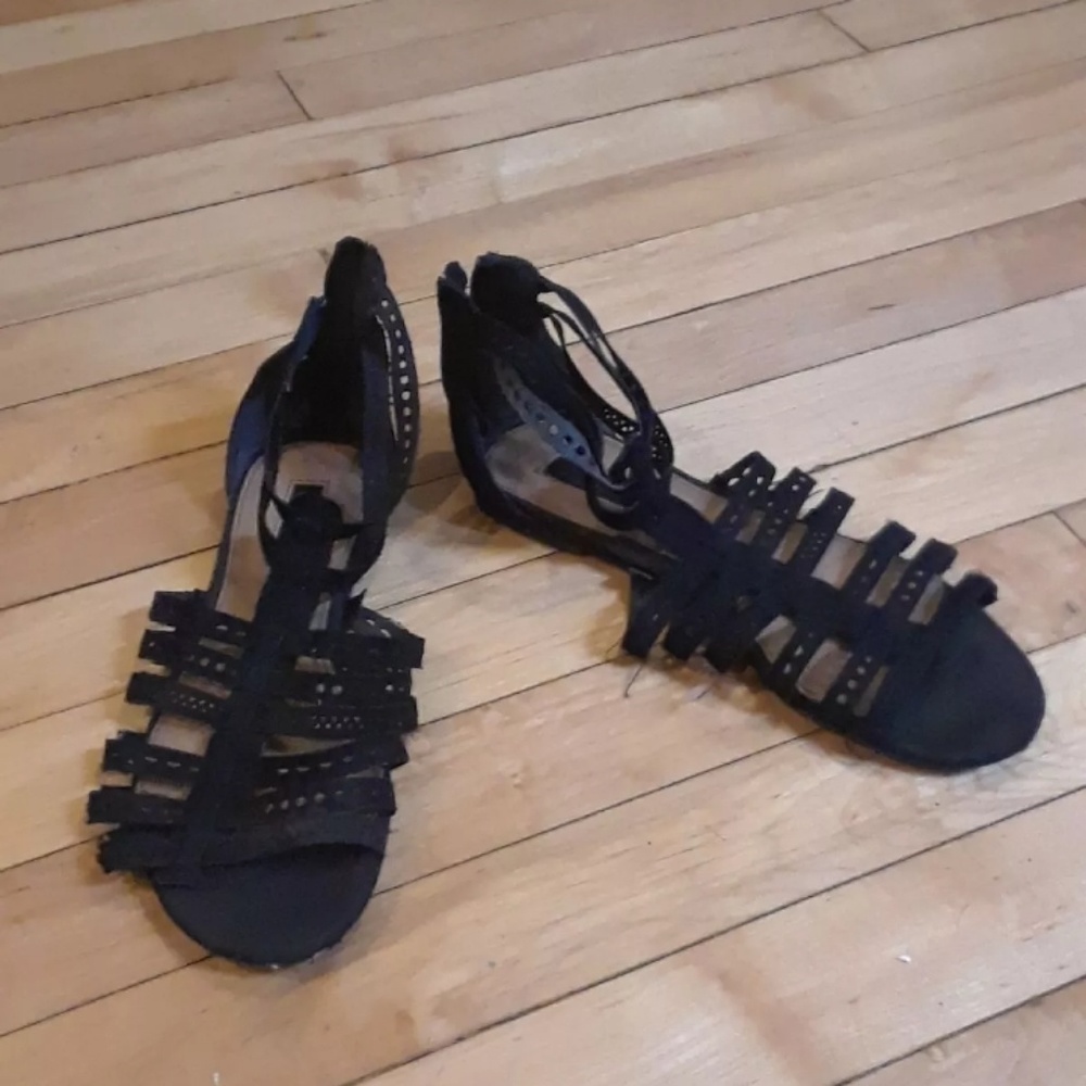 Women's Caged Gladiator Sandals