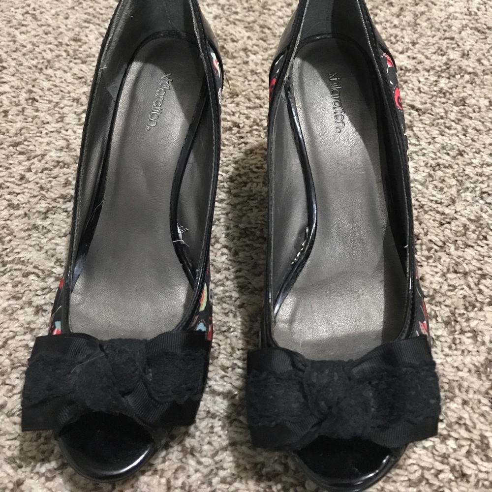 👠Peep Toe Heels - Picture 2 of 6