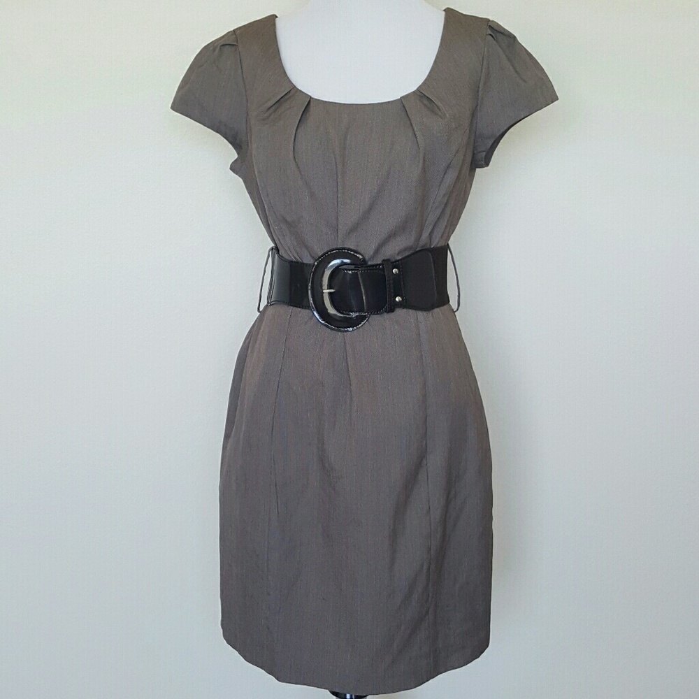 BCX Brown Career Dress Size 13