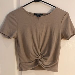 Middle Knot Crop Top!