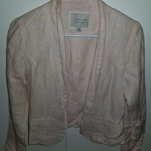 Baby pink blazer. Only used a couple of times.