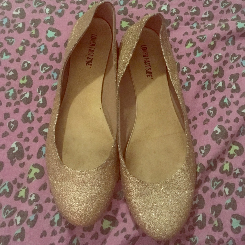 Glitter flats