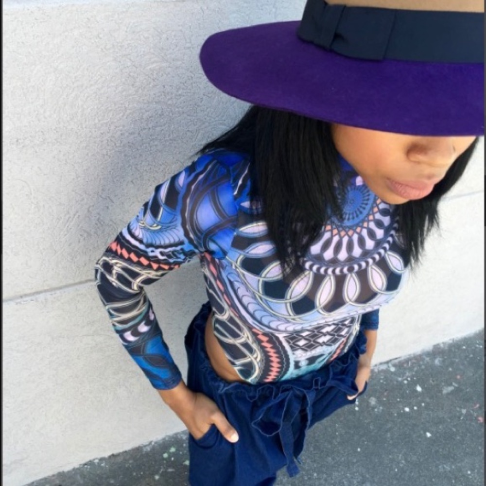 NWOT Tribal bodysuit