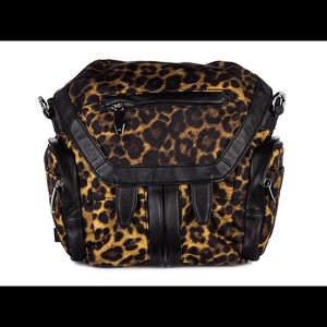 Alexander wang leopard leather Marti backpack