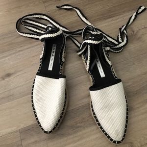 Zara Ankle Tie Espadrilles
