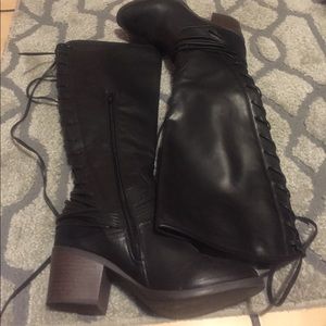 Lace up boots