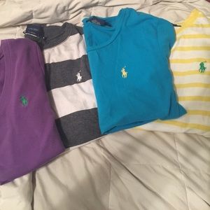 BUNDLE DEAL! 🎀4size small Ralph Lauren shirts