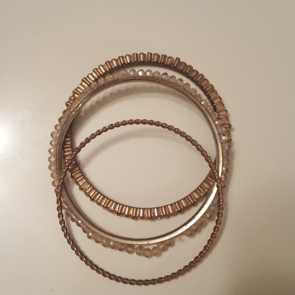 Nwot 3 bangles from Buckle, stones & crystals - Picture 8 of 8