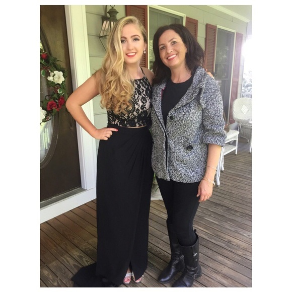 two piece prom dress - Picture 2 of 3