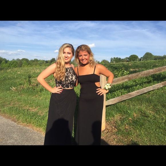 two piece prom dress - Picture 3 of 3