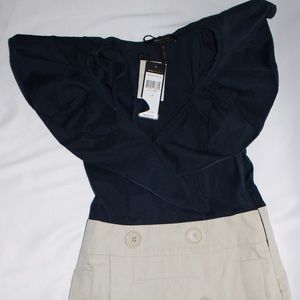 BCBG Max Azria Ruffle Collar Women's Dress