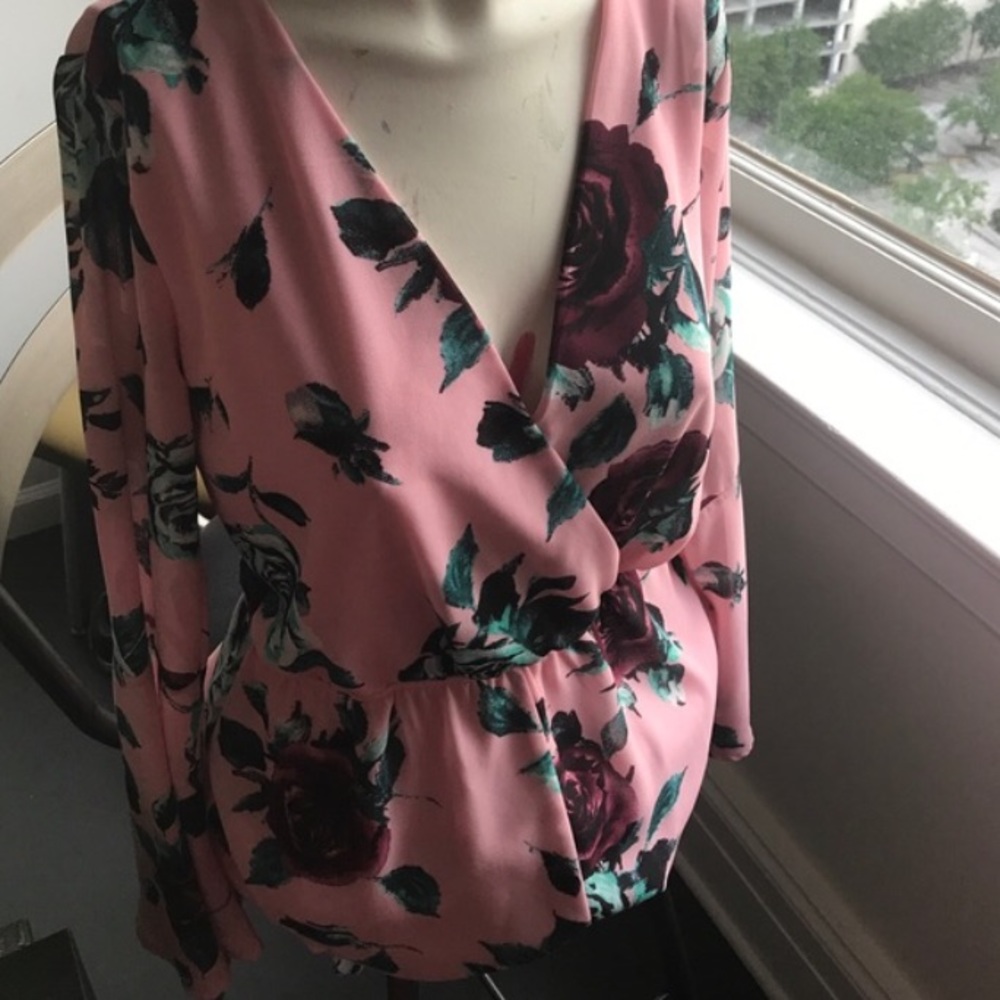 forever 21 floral romper