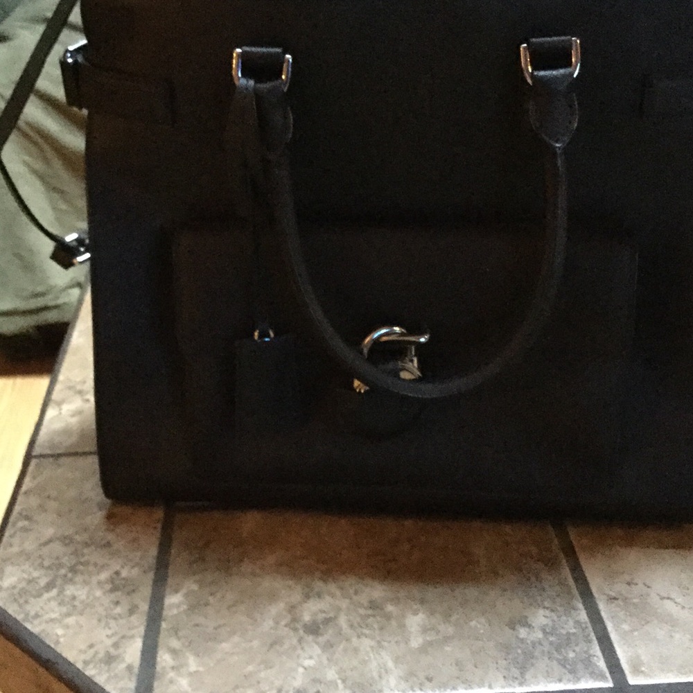Large black Michael Kors Hamilton bag