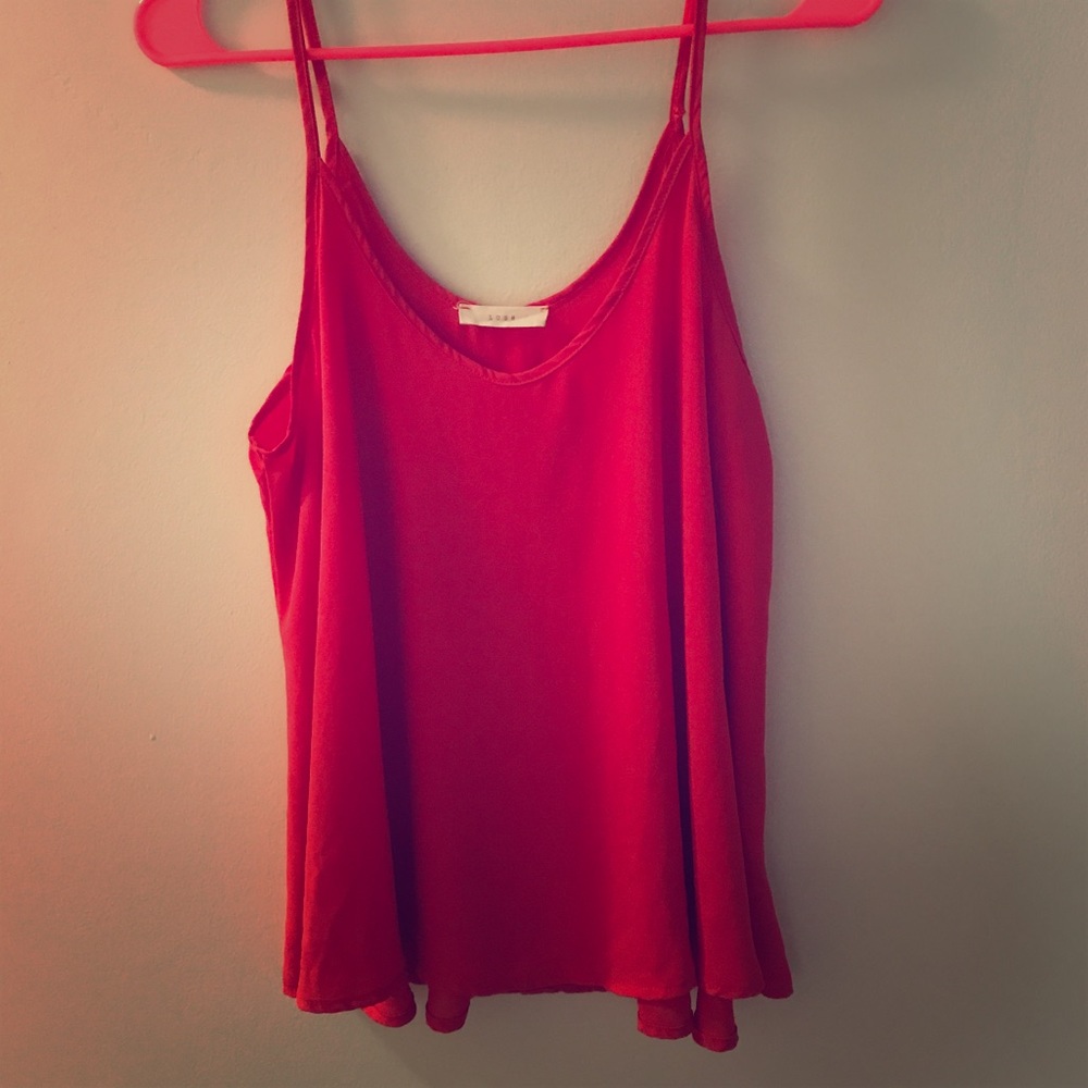 Lush Chiffon Tank Top
