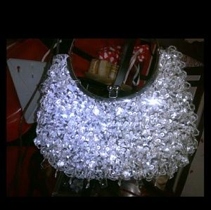 Vintage Crystal bead Purse