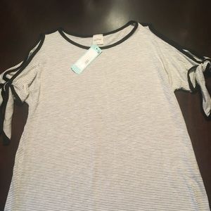Cold Shoulder Knit Top - Never worn!