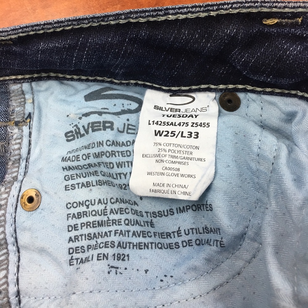 Silver Jean Tuesday W25/L33