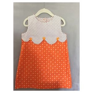 Vintage style mod dress for kids