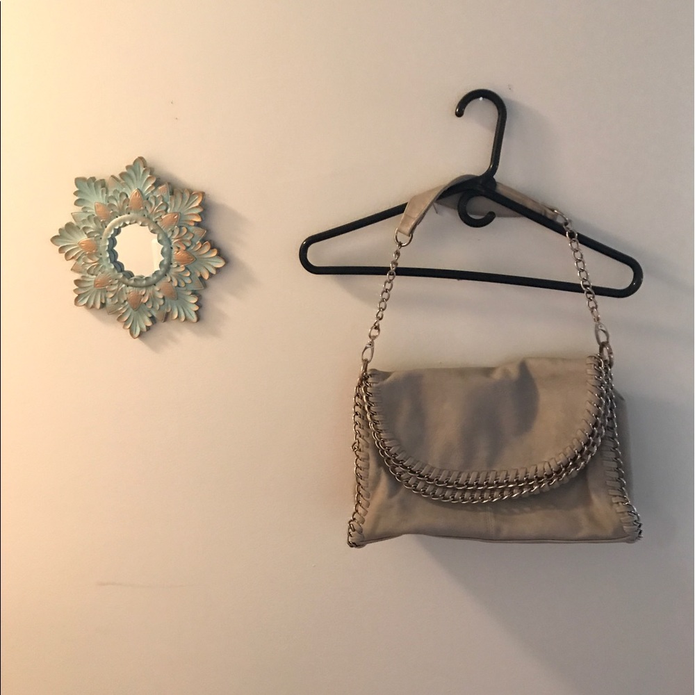 Leather Chain Purse