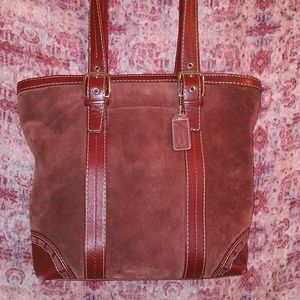 COACH Burgundy purse