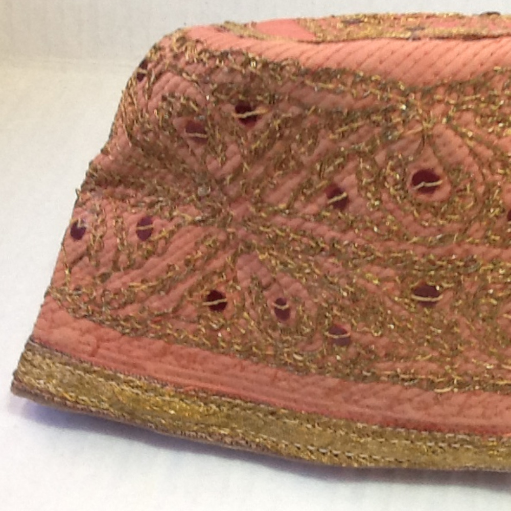 vintage kuffi tekke hat cap hand embroidered - Picture 5 of 8