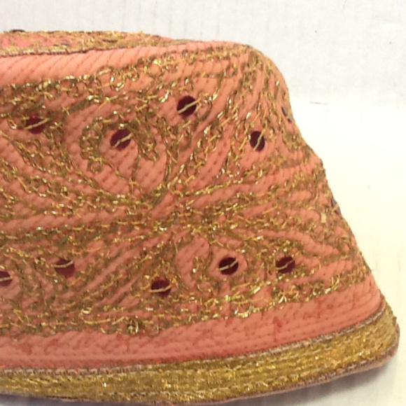 vintage kuffi tekke hat cap hand embroidered - Picture 6 of 8