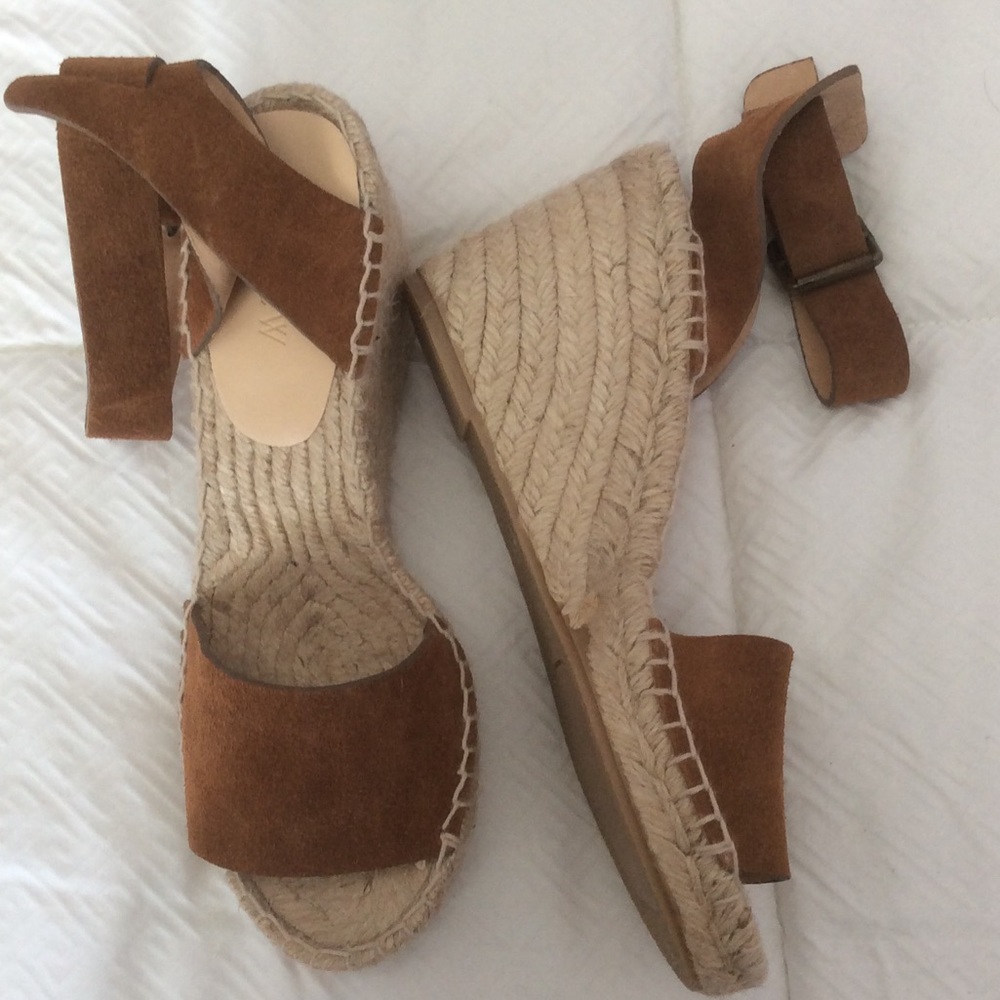Sale J. Crew Corsica Espadrille Wedges NEW - Picture 2 of 7