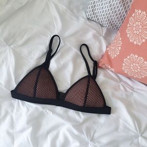 *NEW* Neoprene Bikini Top, Size XS