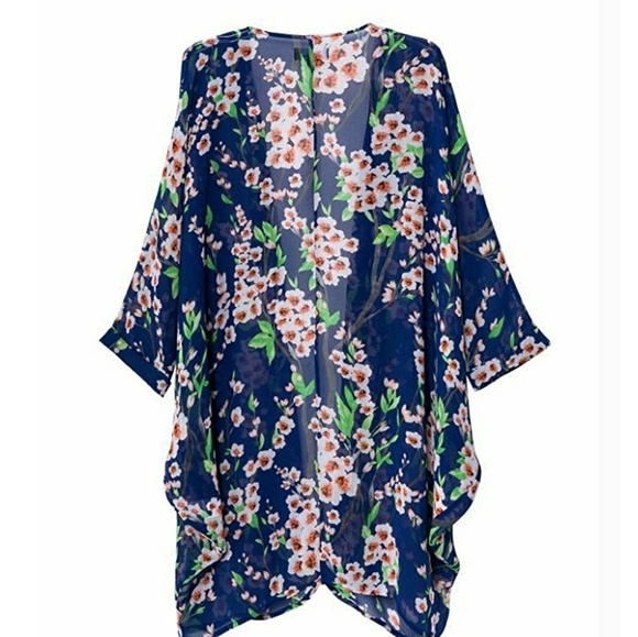 Vintage long kimono - Picture 4 of 6