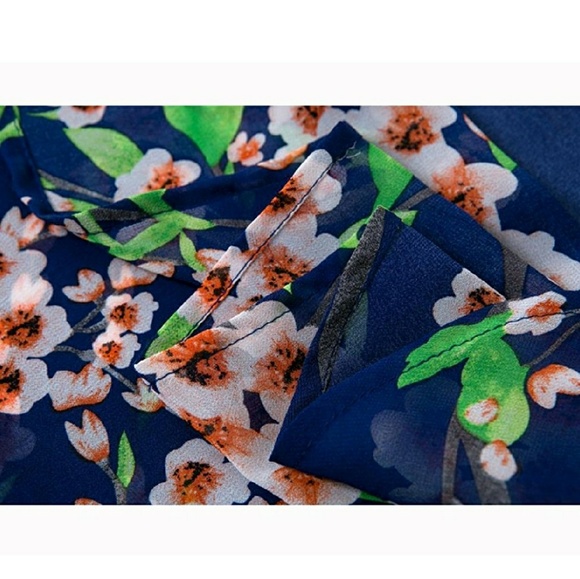 Vintage long kimono - Picture 5 of 6