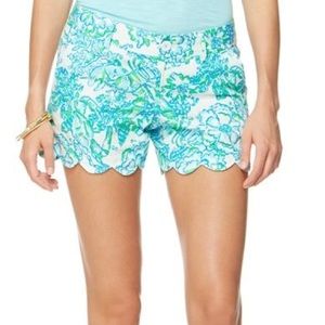 Lilly Pulitzer Seafood Salad Buttercup Shorts