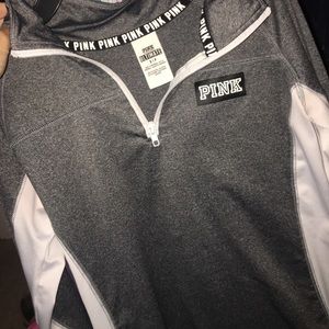 Victoria secret half zip jacket